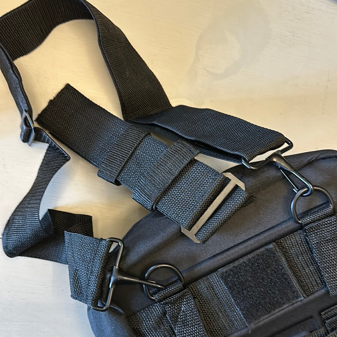 Tactical Gas Mask Pouch, Drop Leg or Shoulder Strap