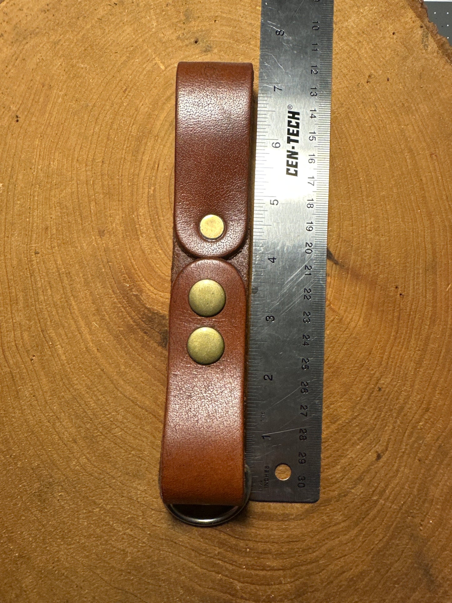 Leather dangler