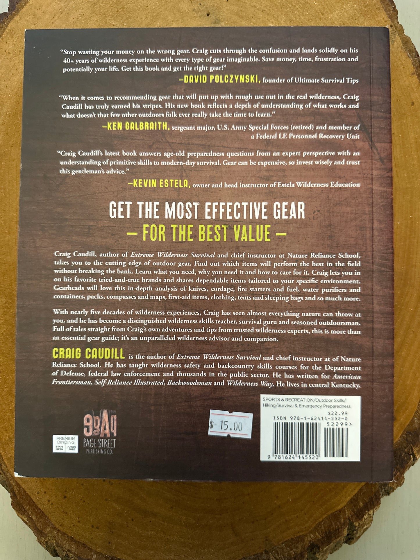 Ultimate Wilderness Gear, Craig Caudill, used book