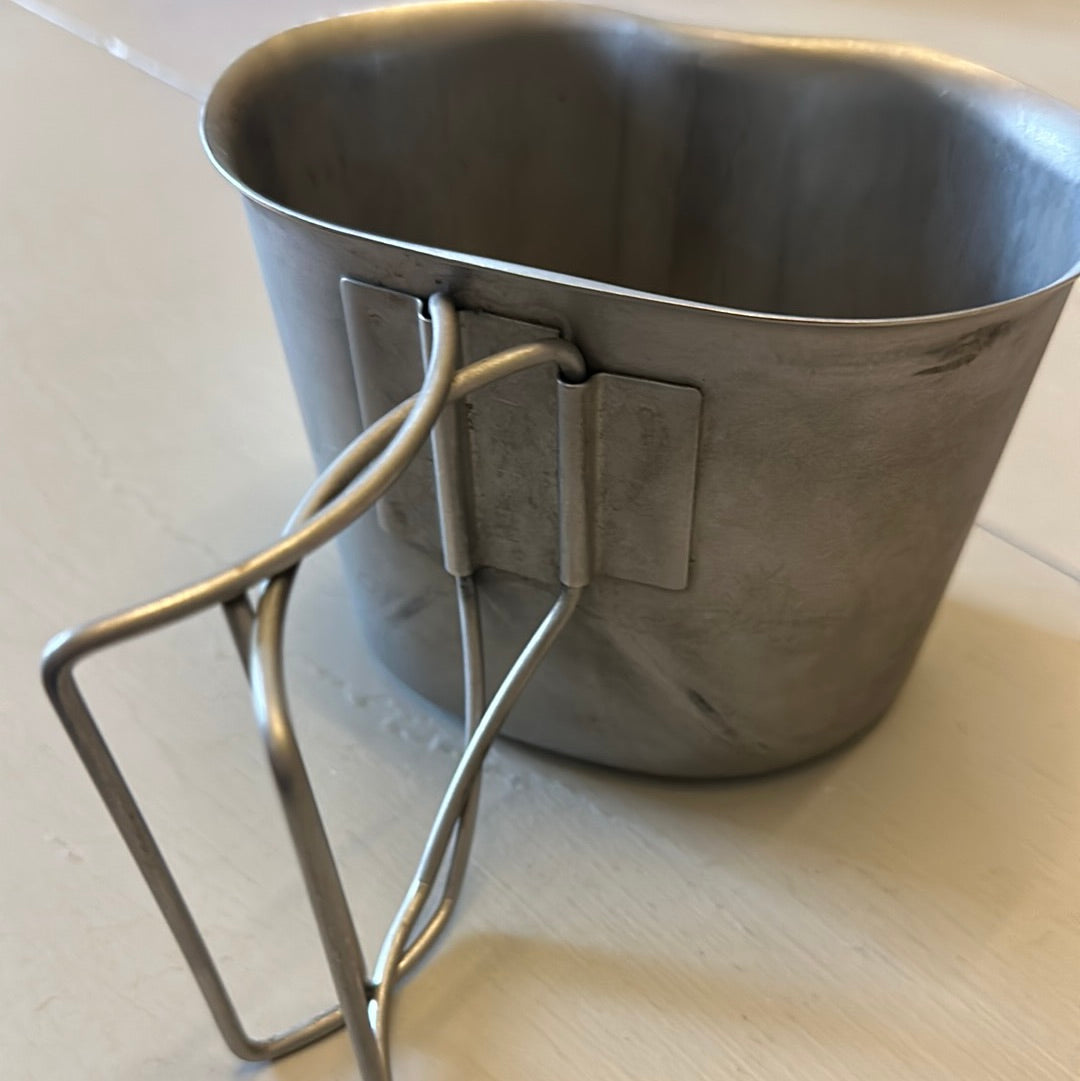 Canteen Cup, military surplus, slightly used