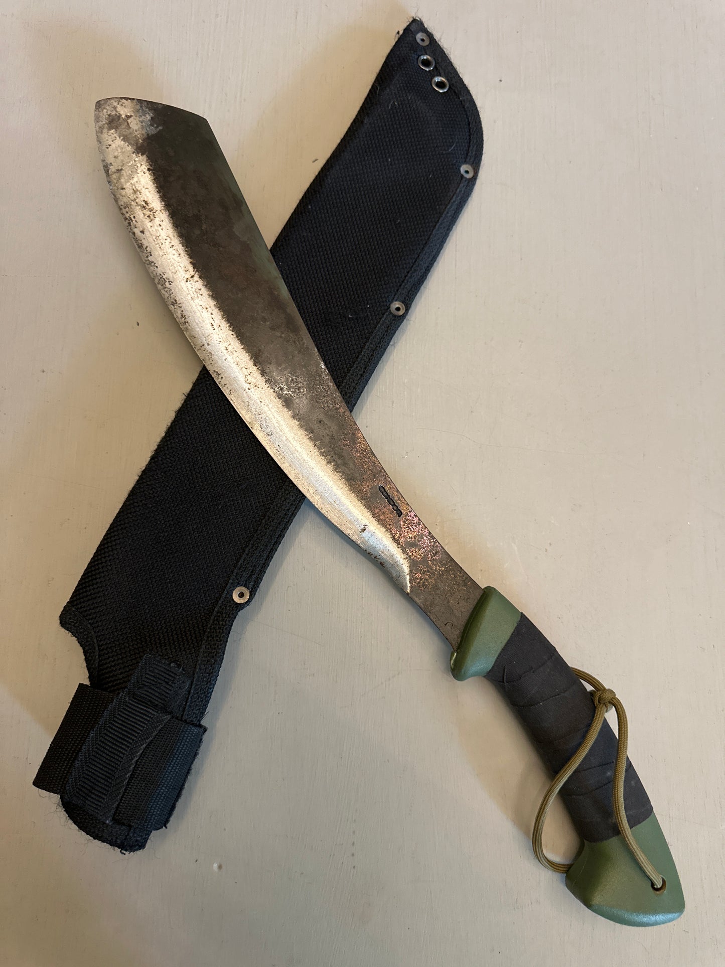 Condor Tool & Knife Bushcraft Parang Machete, used