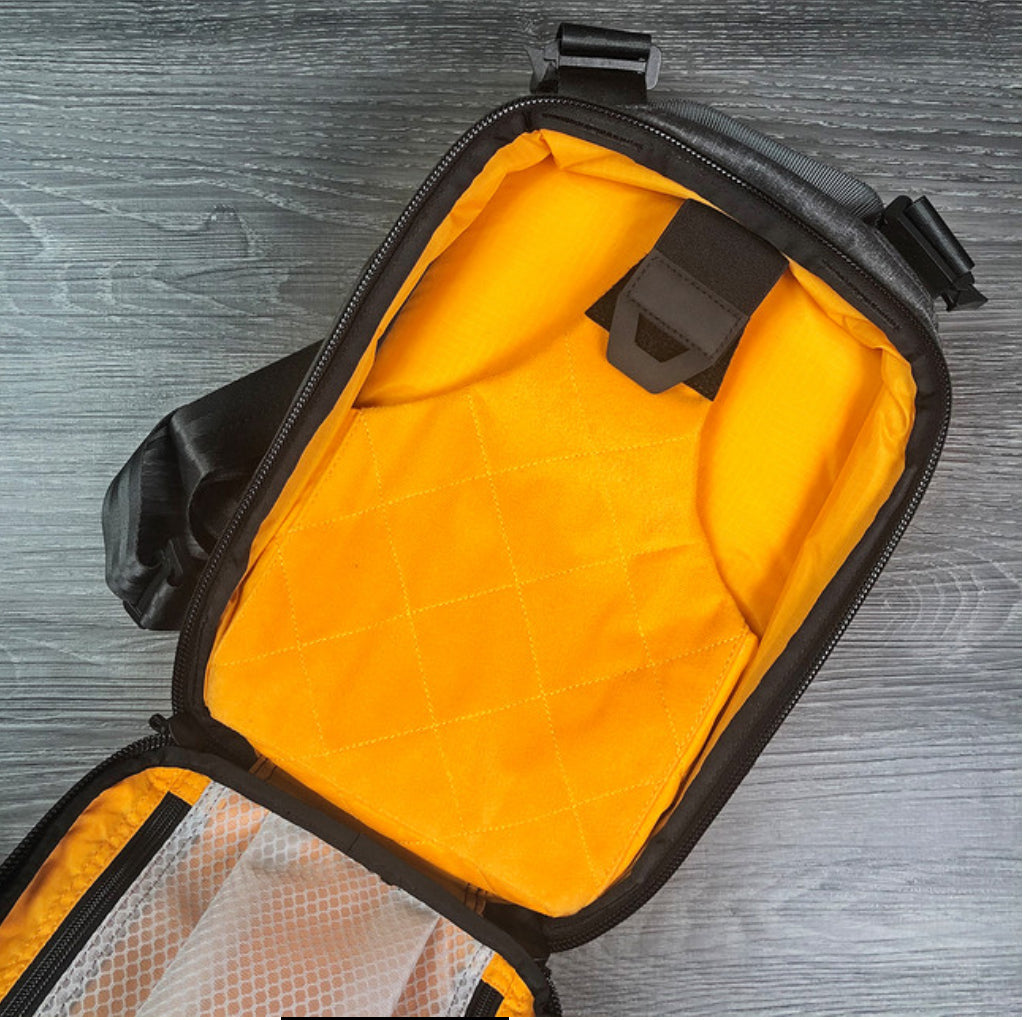 CARBIDE-12, Convertible Sling Backpack, Shadow Gray