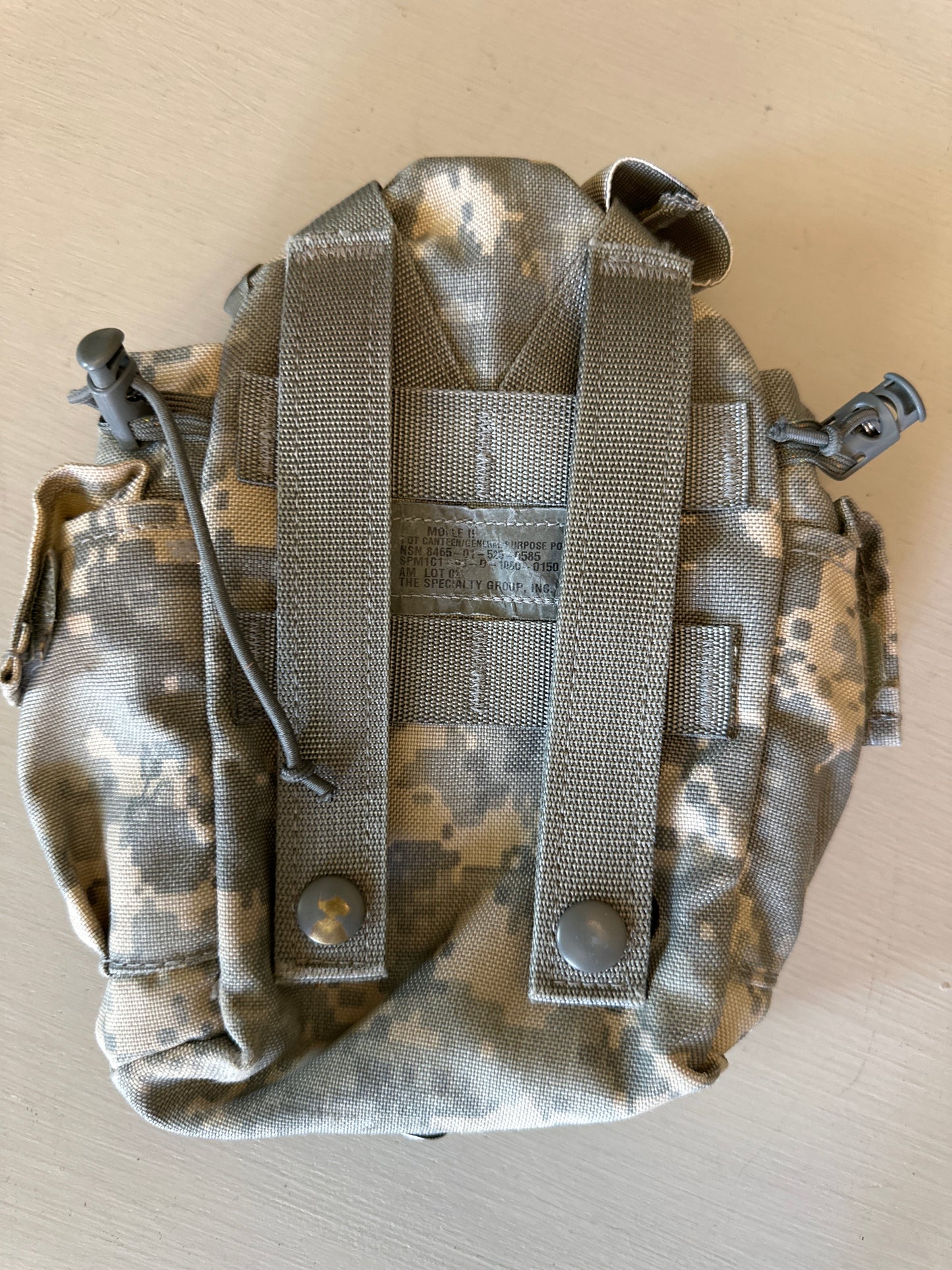Canteen Pouch, ACU, Military Surplus