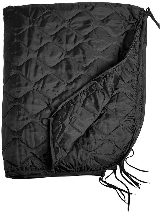 MIL-TEC Black Poncho Liner