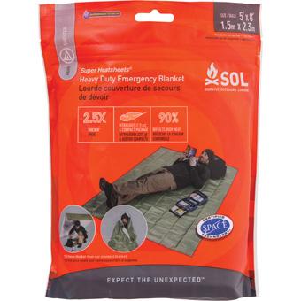 SOL HEAVY DUTY EMERGENCY BLANKET-OD Green