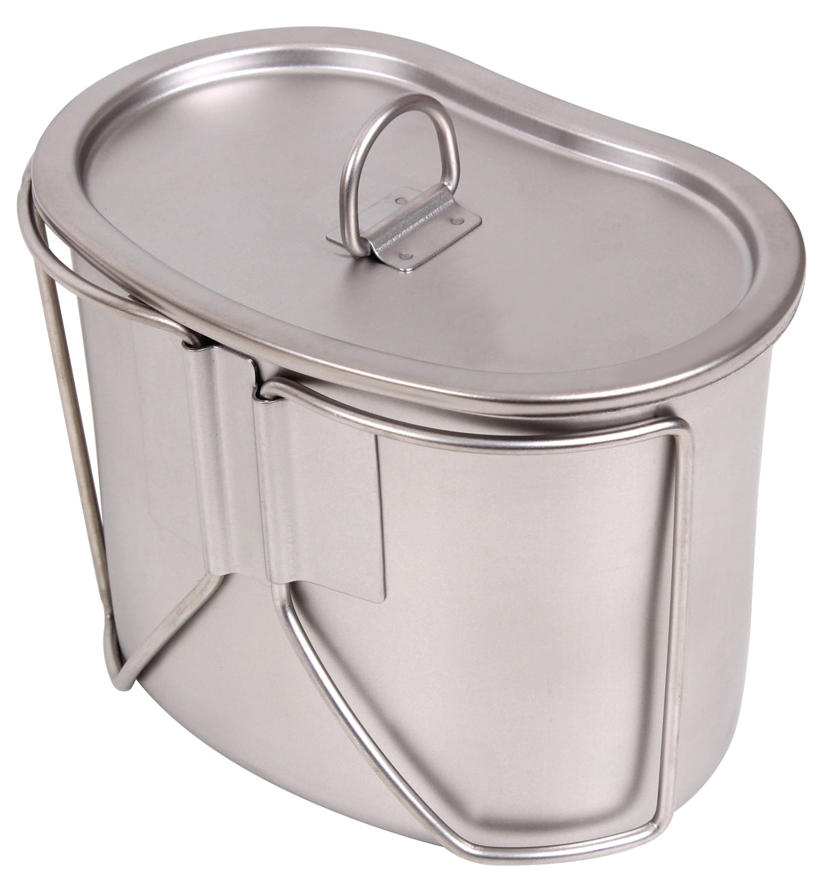 Canteen Cup and Lid, Stainless Steel