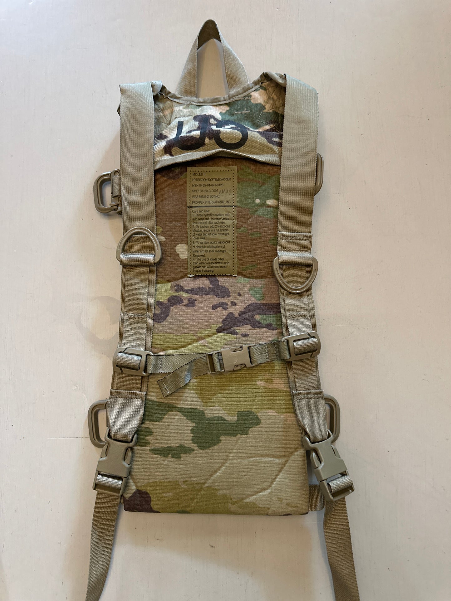 Military Surplus MOLLE II Hydration System Carrier