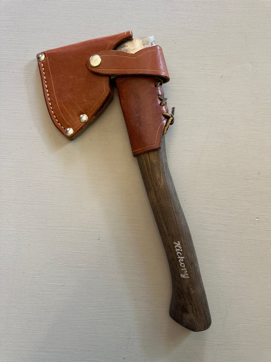 RUTHE Hatchet, with leather mask and guard