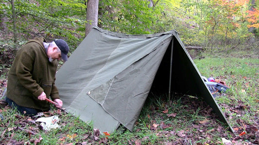 1953 US Military Shelter, Two half shelters