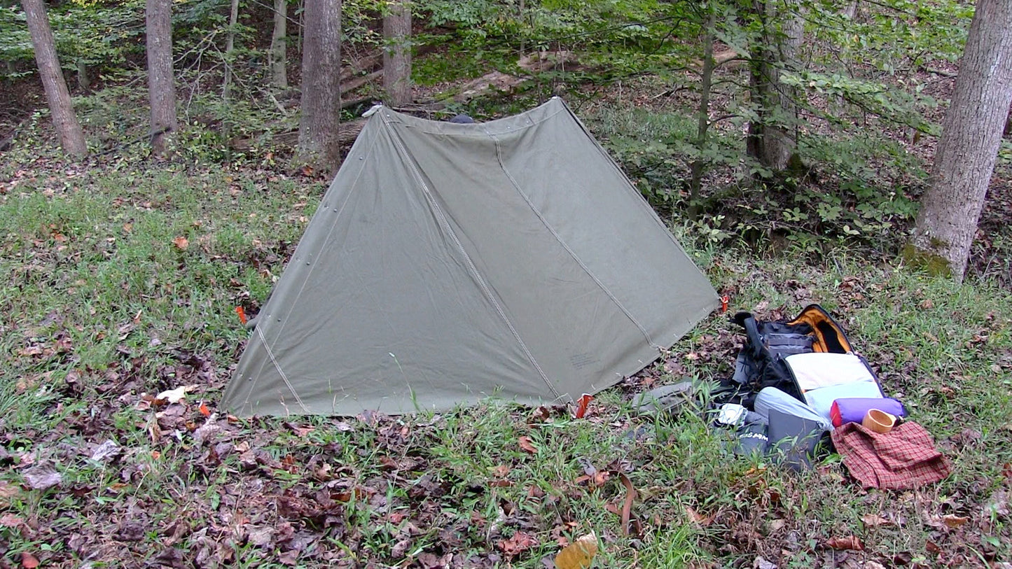 1953 US Military Shelter, Two half shelters