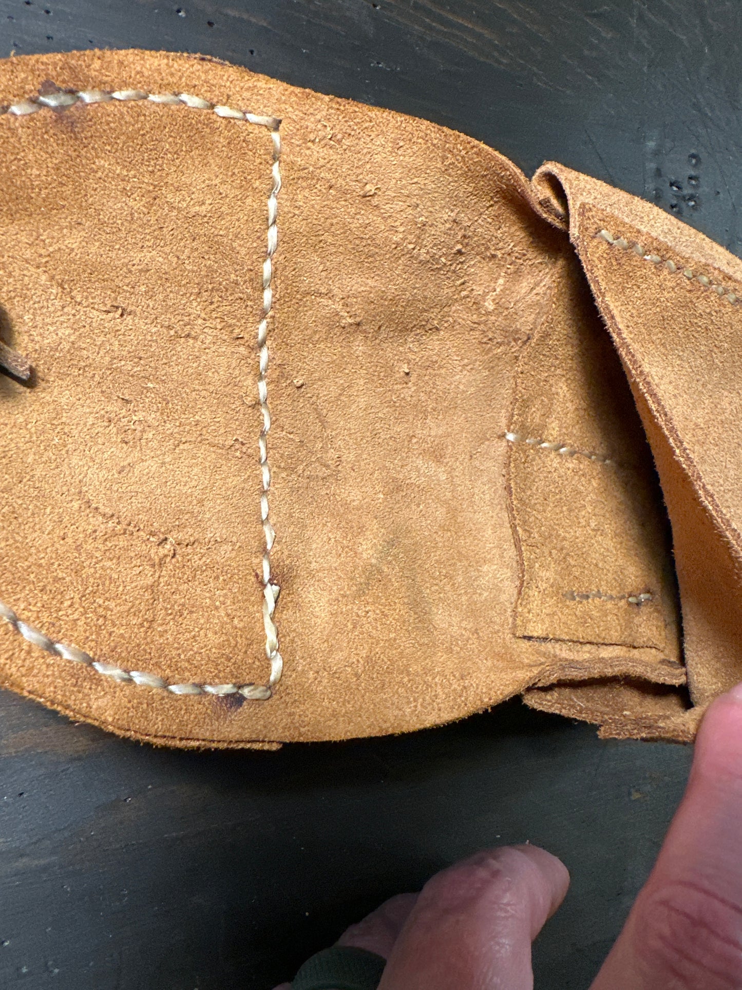 Possibles pouch, buckskin