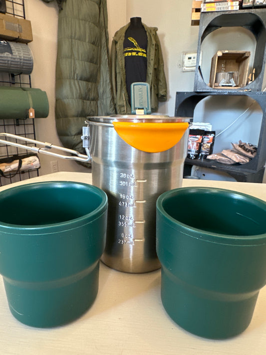 Stanley Adventure Container, Lid/Strainer, two cup and lip saver kit