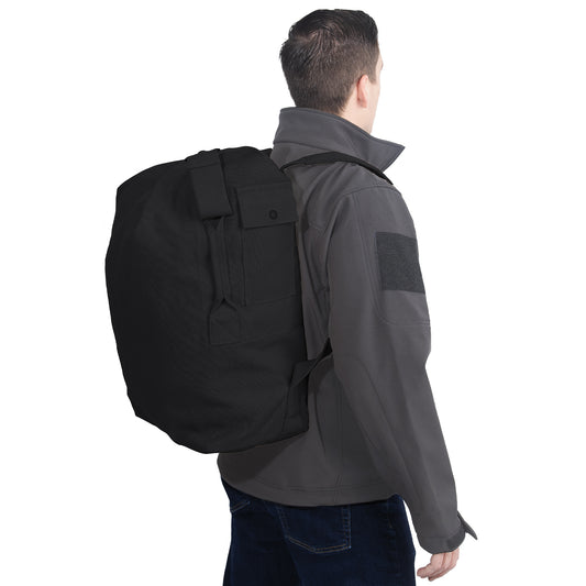 Nomad Canvas Duffle Backpack, Black