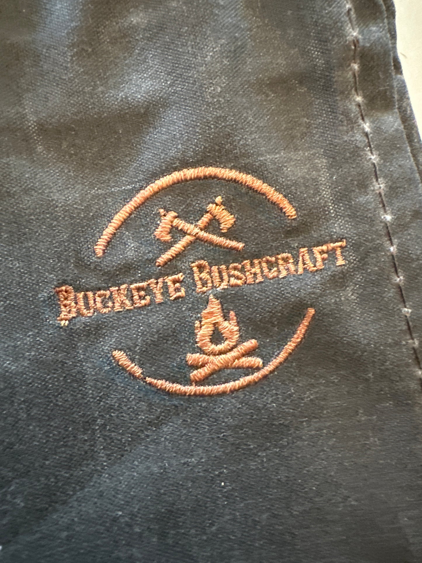 Buckeye Bushcraft waxed canvas Haversack