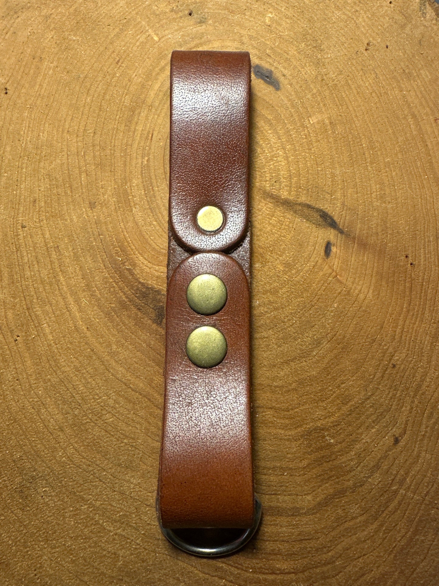 Leather dangler