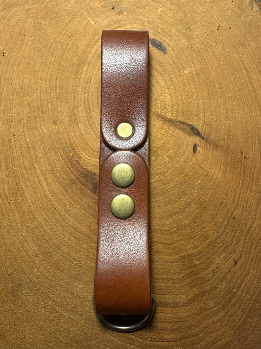 Leather dangler