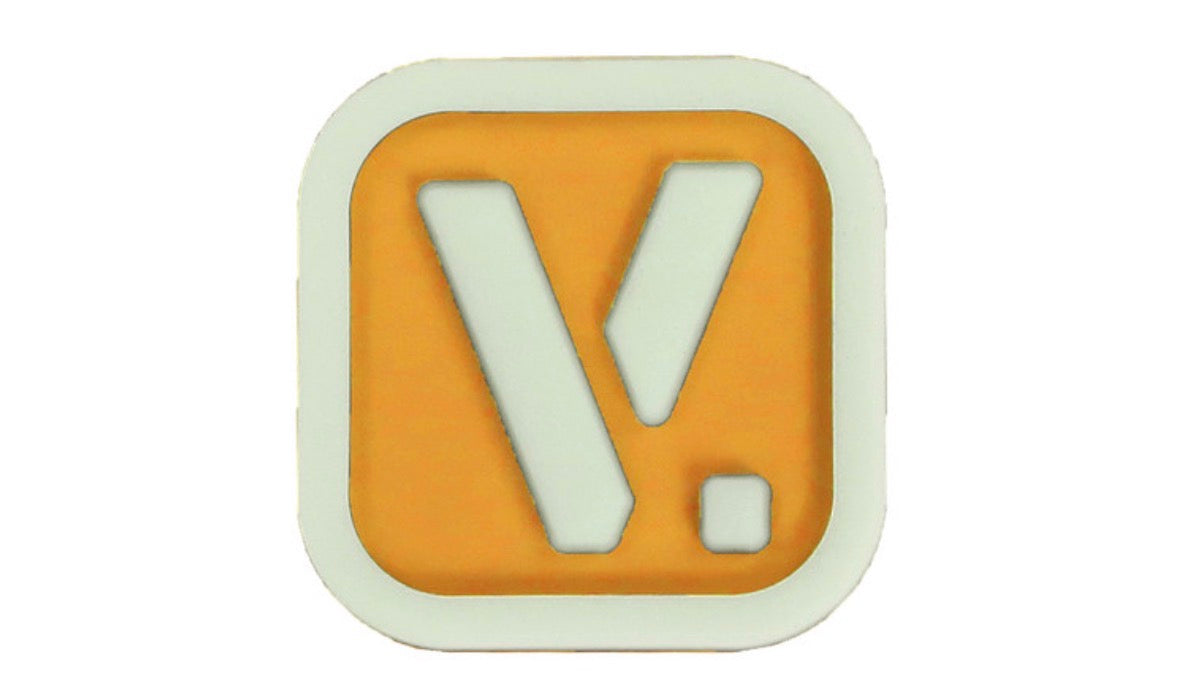 Vanquest [V.] Logo "Super-Lumen" Glow-In-The-Dark Patch