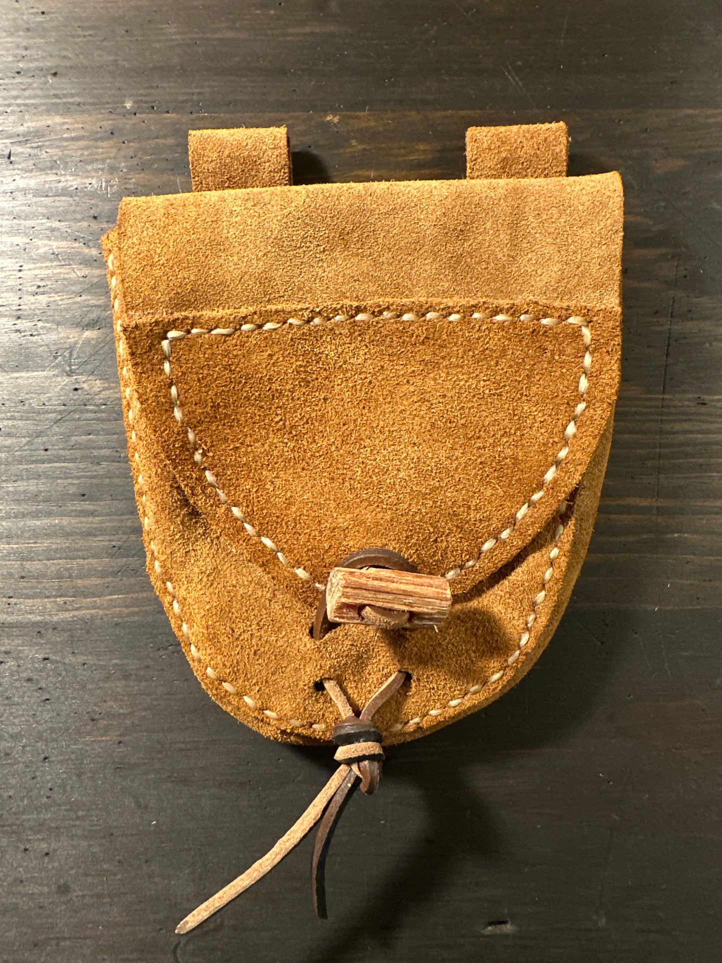 Possibles pouch, buckskin