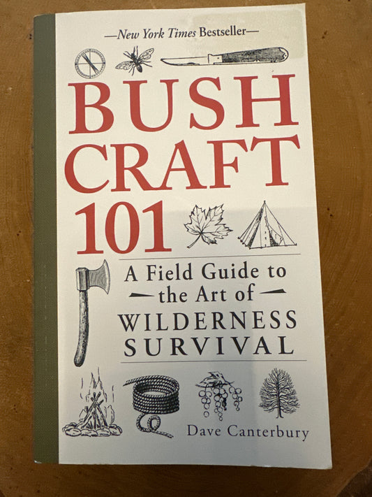 Bushcraft 101, Dave Canterbury, used paperback book