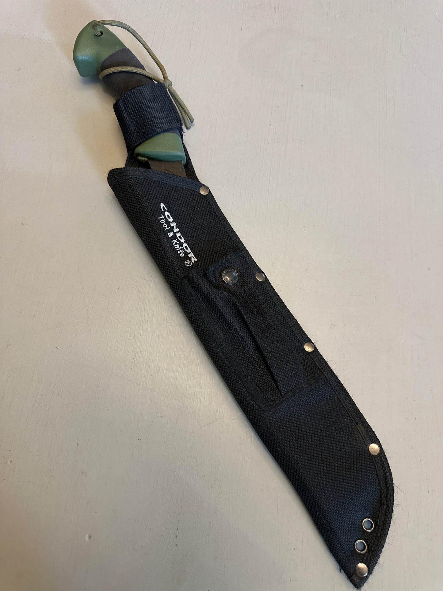 Condor Tool & Knife Bushcraft Parang Machete, used