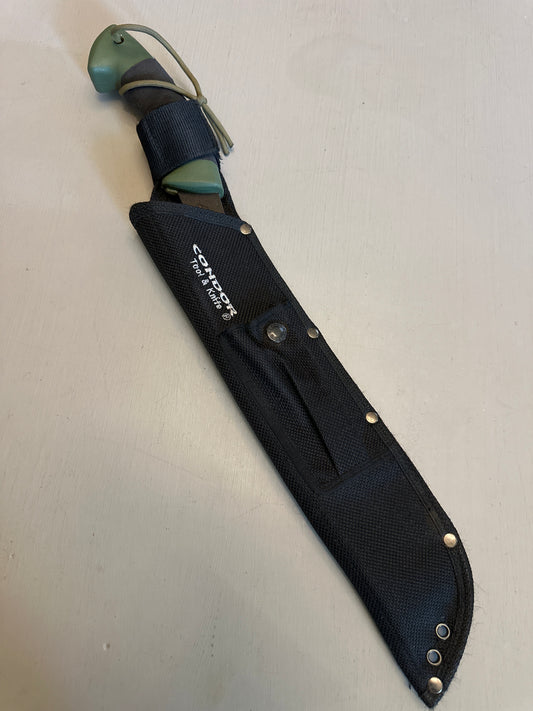 Condor Tool & Knife Bushcraft Parang Machete, used