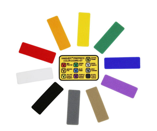 VANQUEST Prepper’s Color Coding Kit