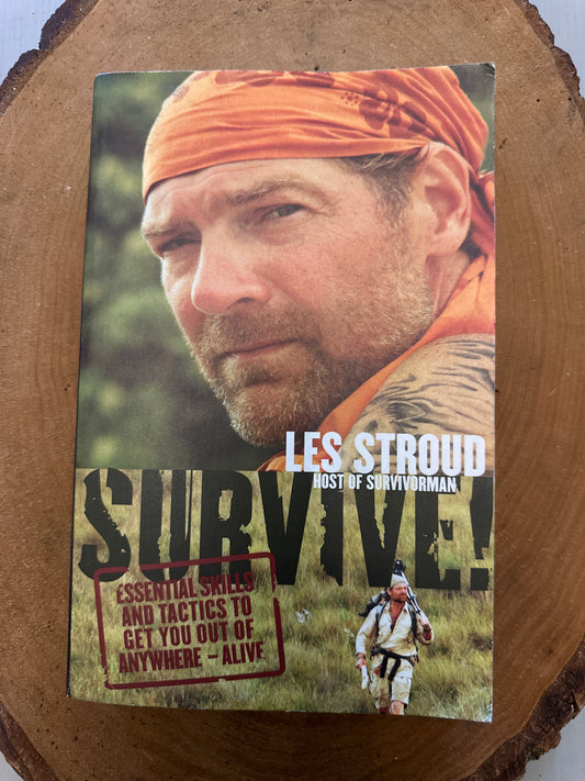 Les Stroud Survive! Used paperback book