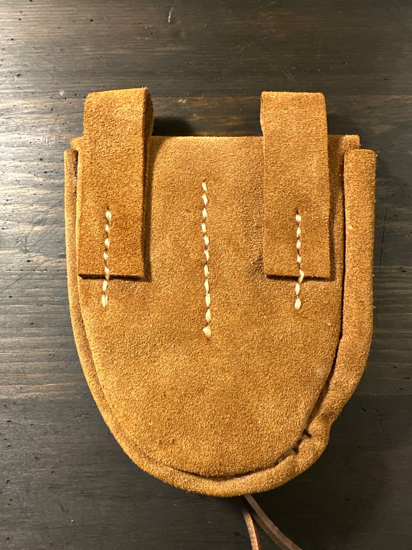 Possibles pouch, buckskin