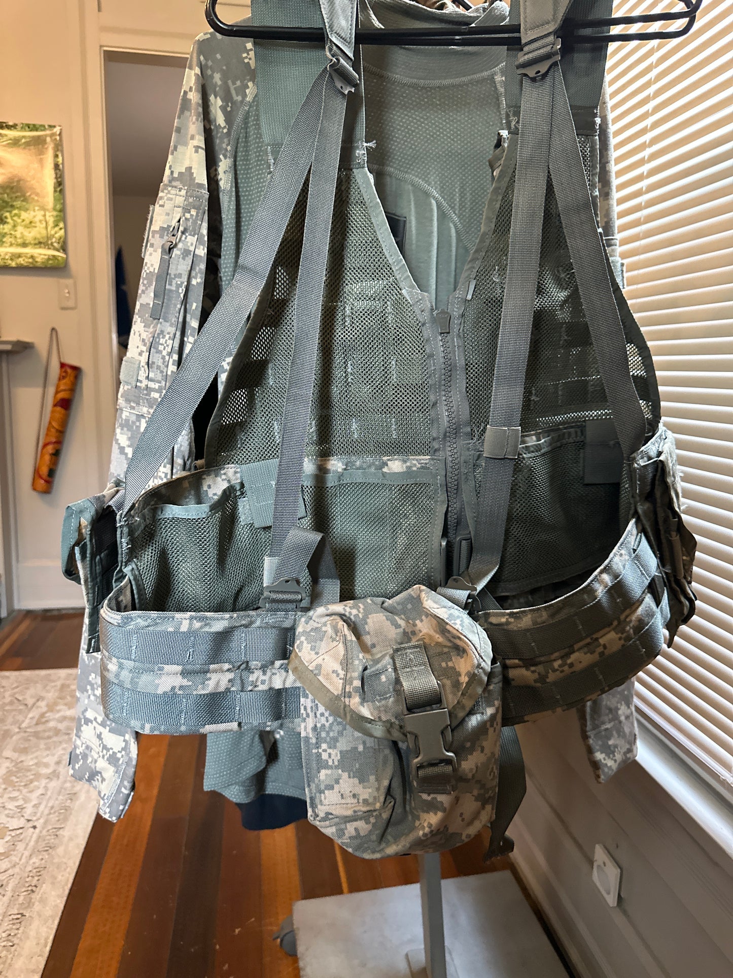Load Bearing Vest, ACU, military surplus