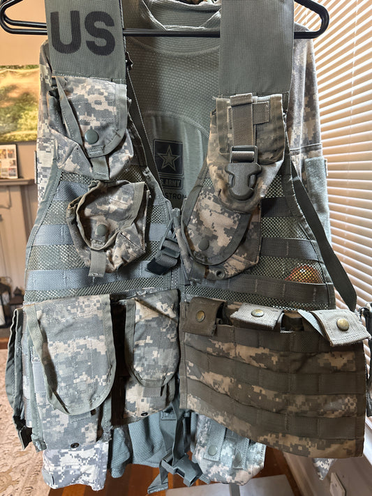 Load Bearing Vest, ACU, military surplus
