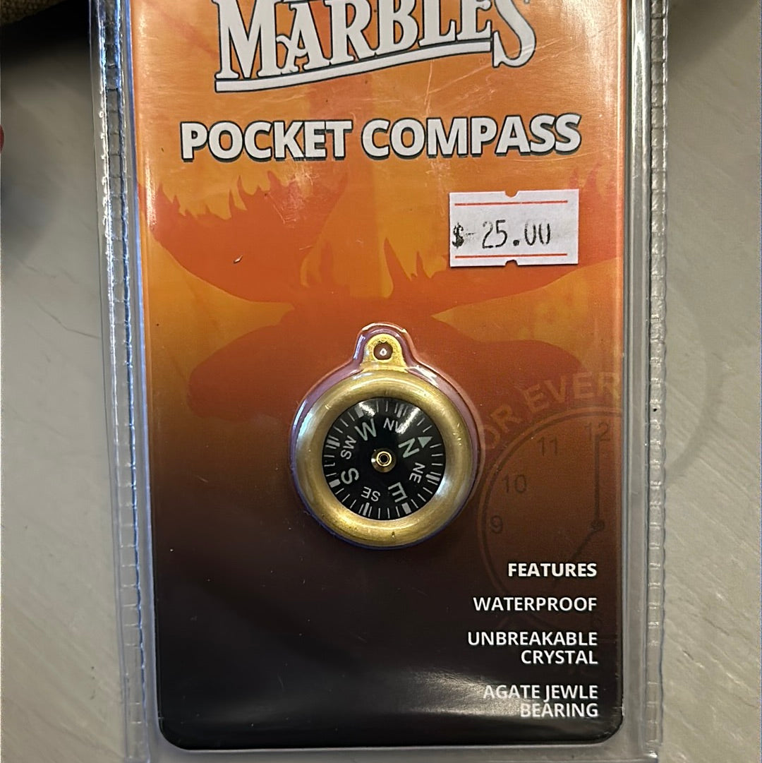 Pocket Compass, Marble’s