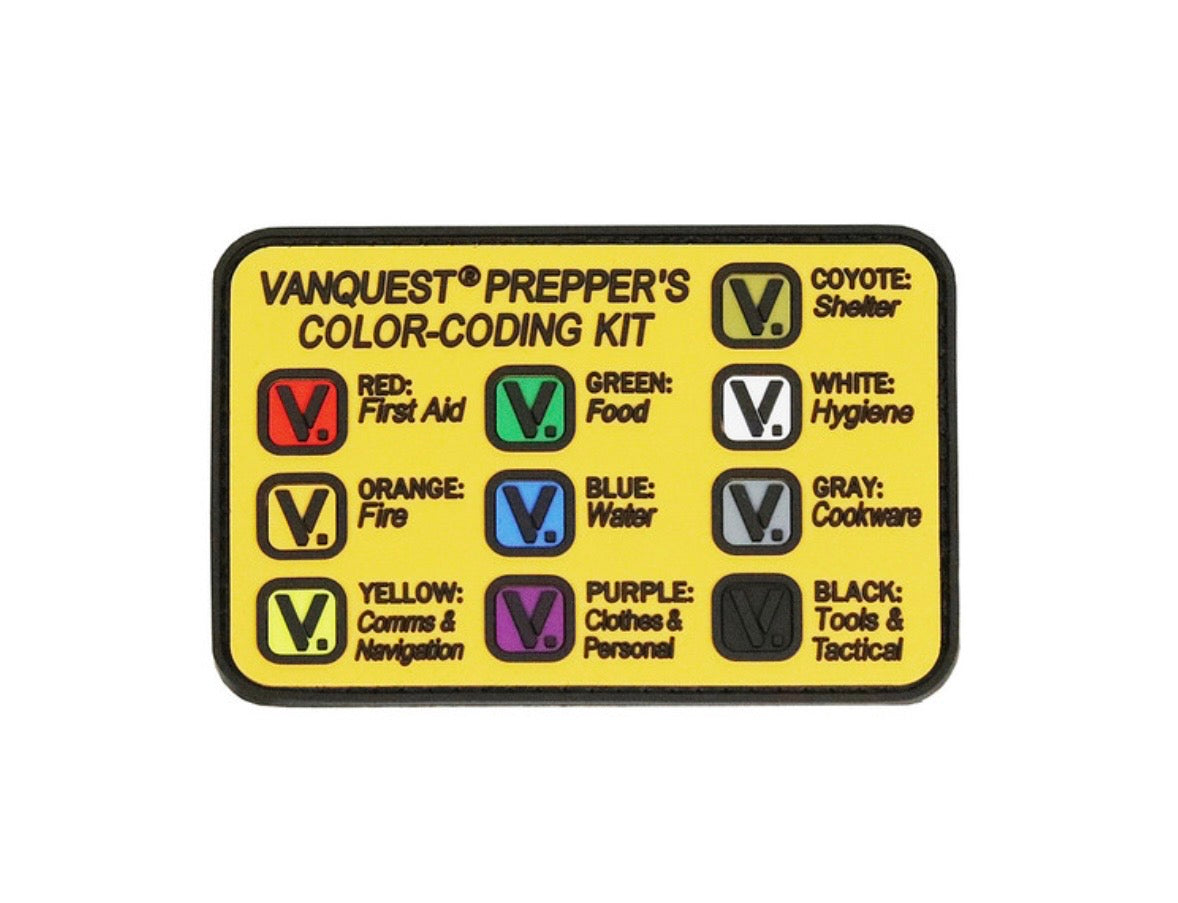 VANQUEST Prepper’s Color Coding Kit