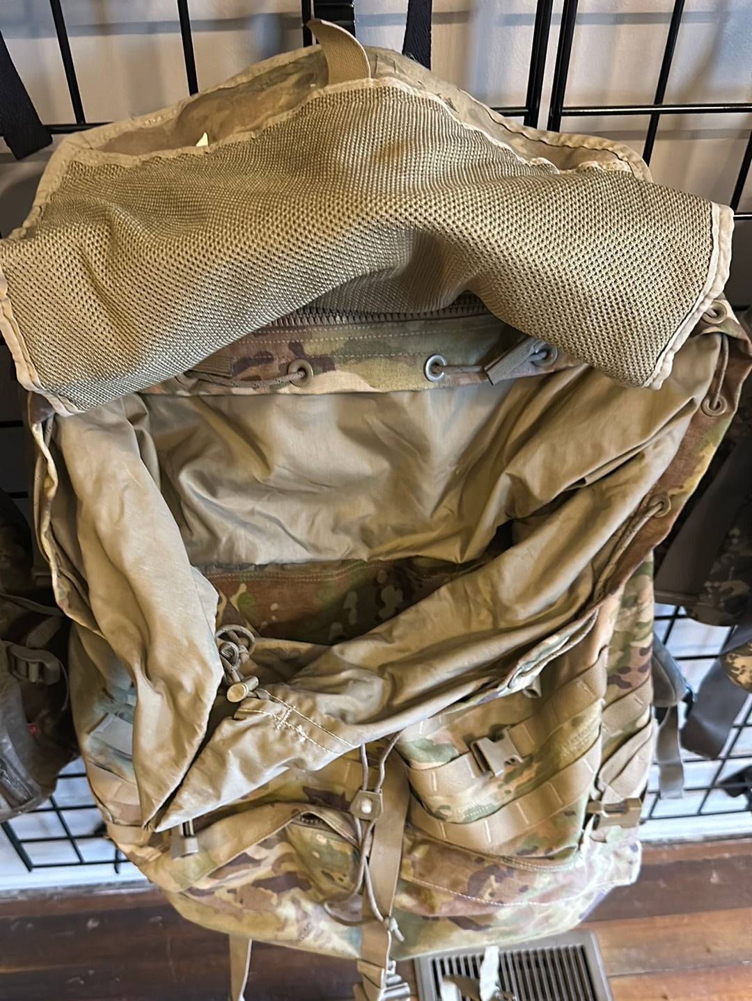 FrankenPack, Large Ruck, Military Surplus, multicam pack, ACU carrying system