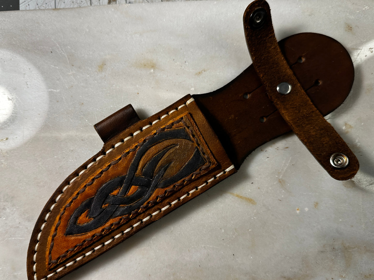 Custom Leather Knife Sheath