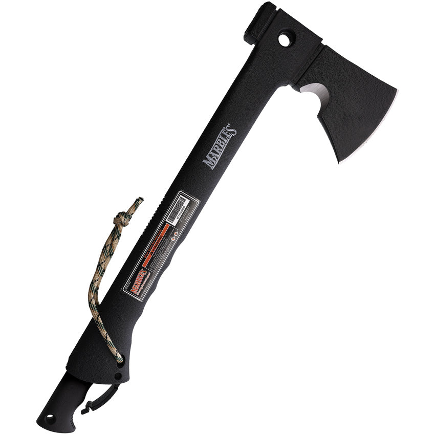 MARBLES Camp Axe, Knife, Sheath, and Ferro Rod