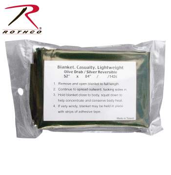 Lightweight Casualty Blanket (Emergency Blanket)