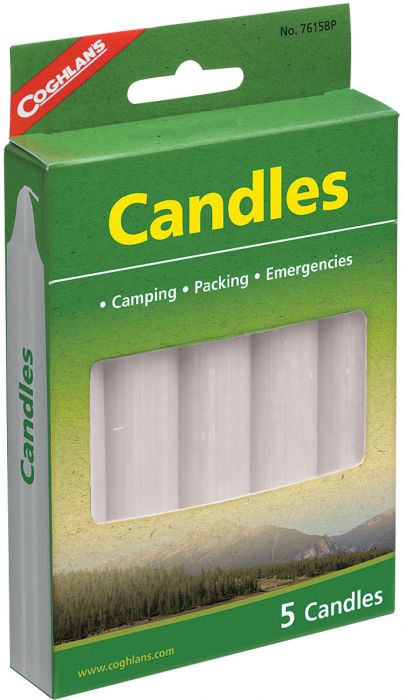 COGHLAN'S White Candles 5 pack